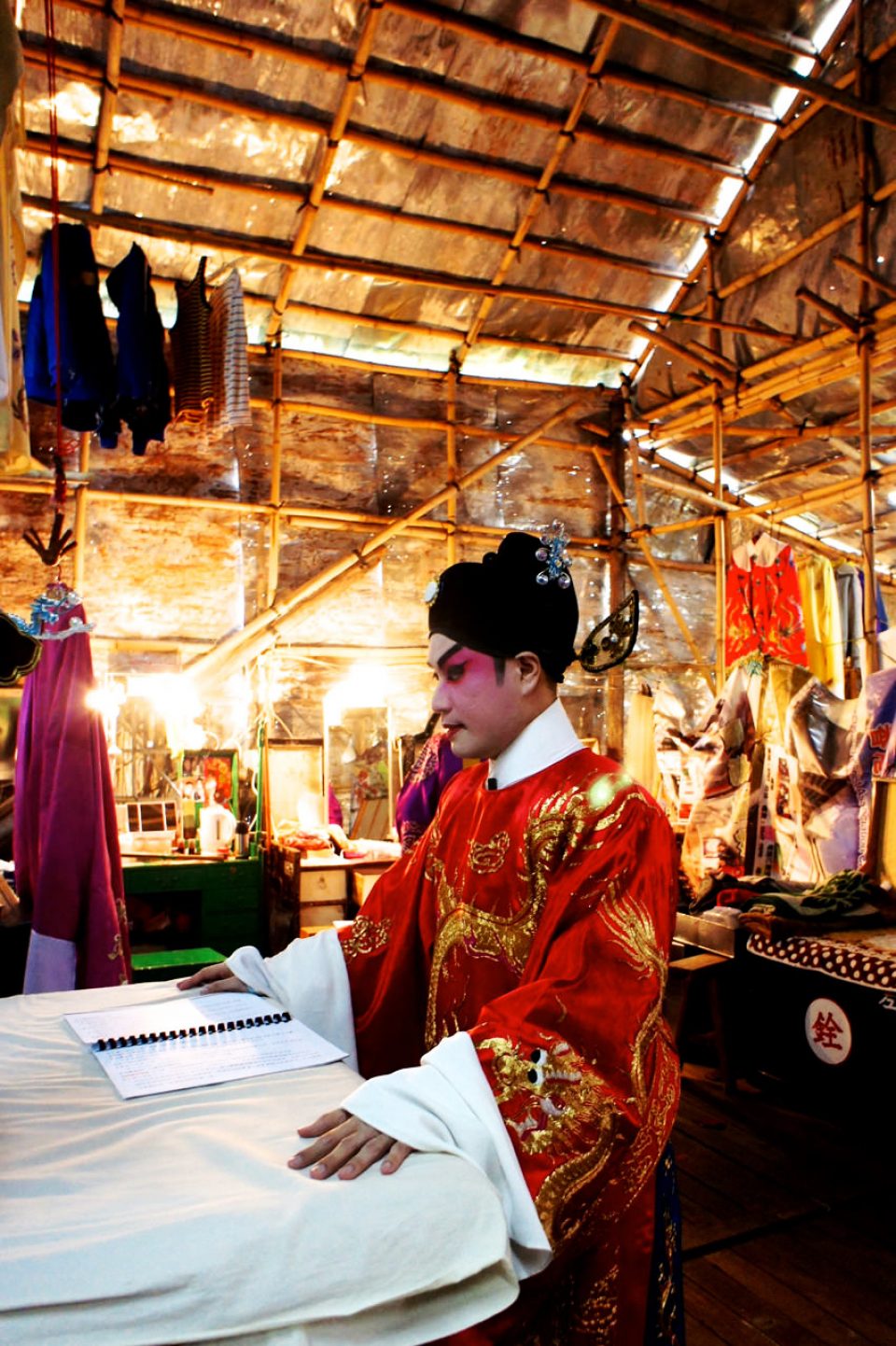 Chinese Opera Backstage The 33rd Kam Tin 10 Year Festival 2015